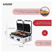 Гриль прижимной VIATTO GH-813H - Посуда